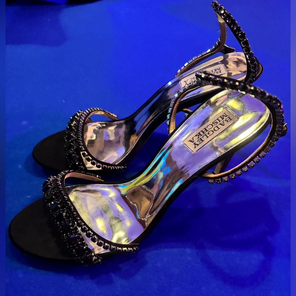 Badgley Mischka Marina Gemstone Stiletto